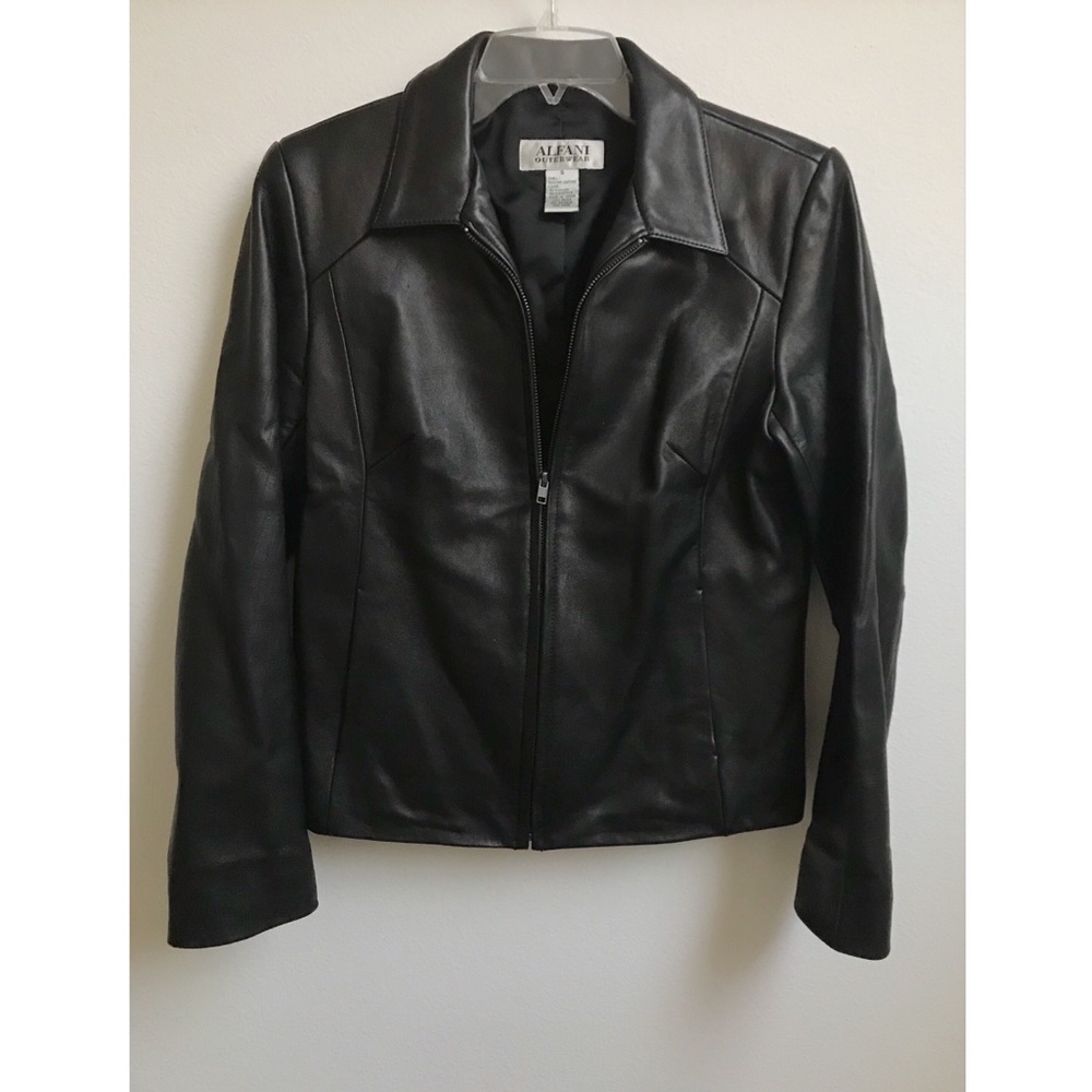 Alfani Leather Jacket